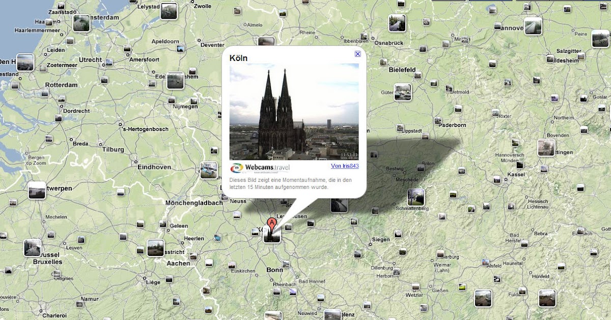 Landkartenblog: Google Maps zeigt jetzt weltweit Webcams