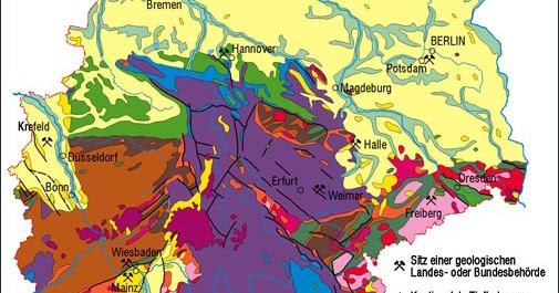 Landkartenblog: Online: Geologische Karte von Deutschland