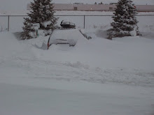 Not Going Anywhere Soon!  We got Caught in the WY Blizzard...Yep, That's Our Van...:)