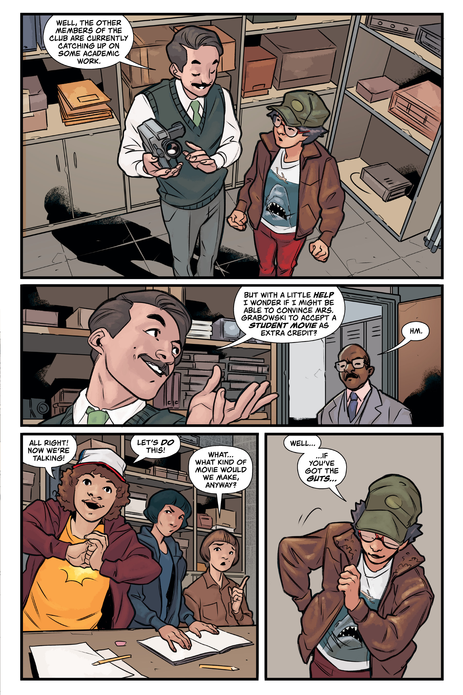 Read online Stranger Things: Zombie Boys comic -  Issue # TPB - 19