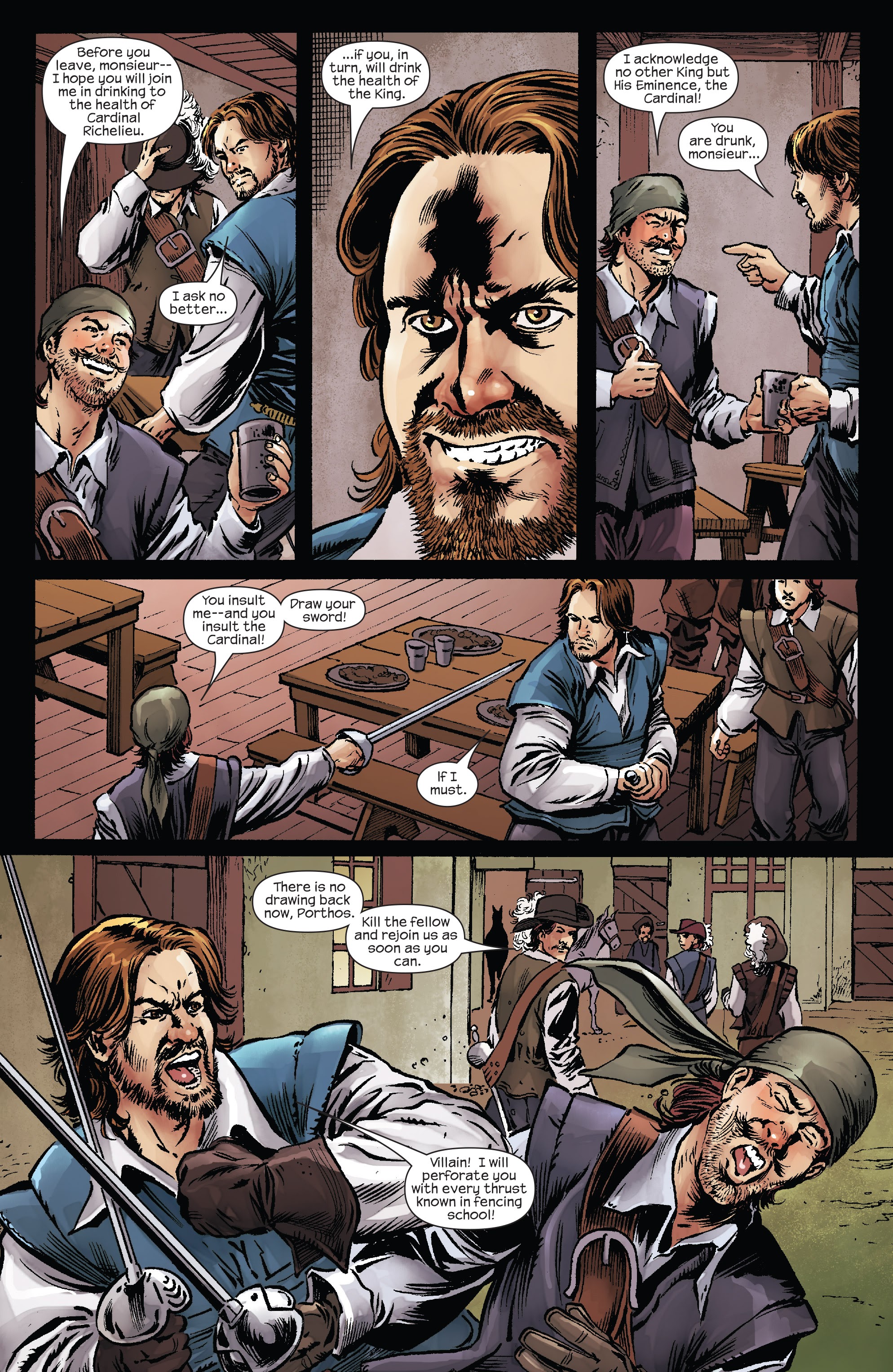 Read online Marvel Illustrated: The Three Musketeers comic -  Issue #2 - 18