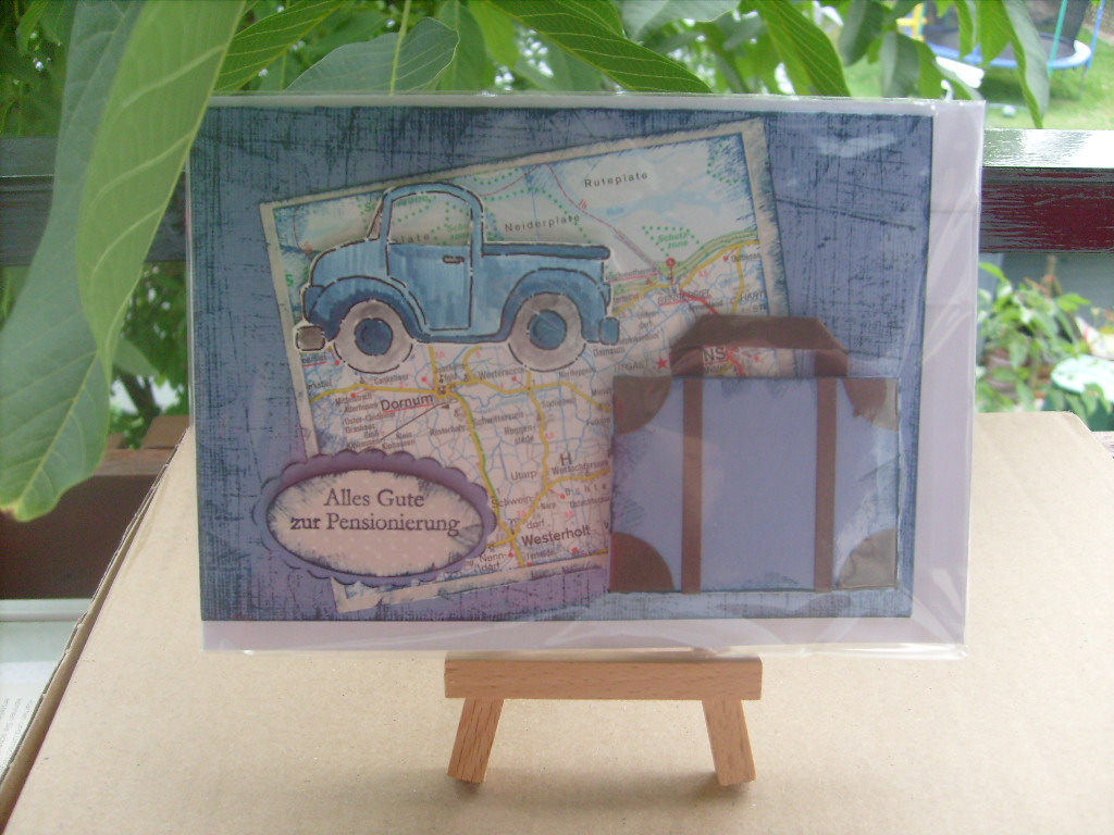 Die Guthe Kreativwerkstatt: Karte zur Pensionierung