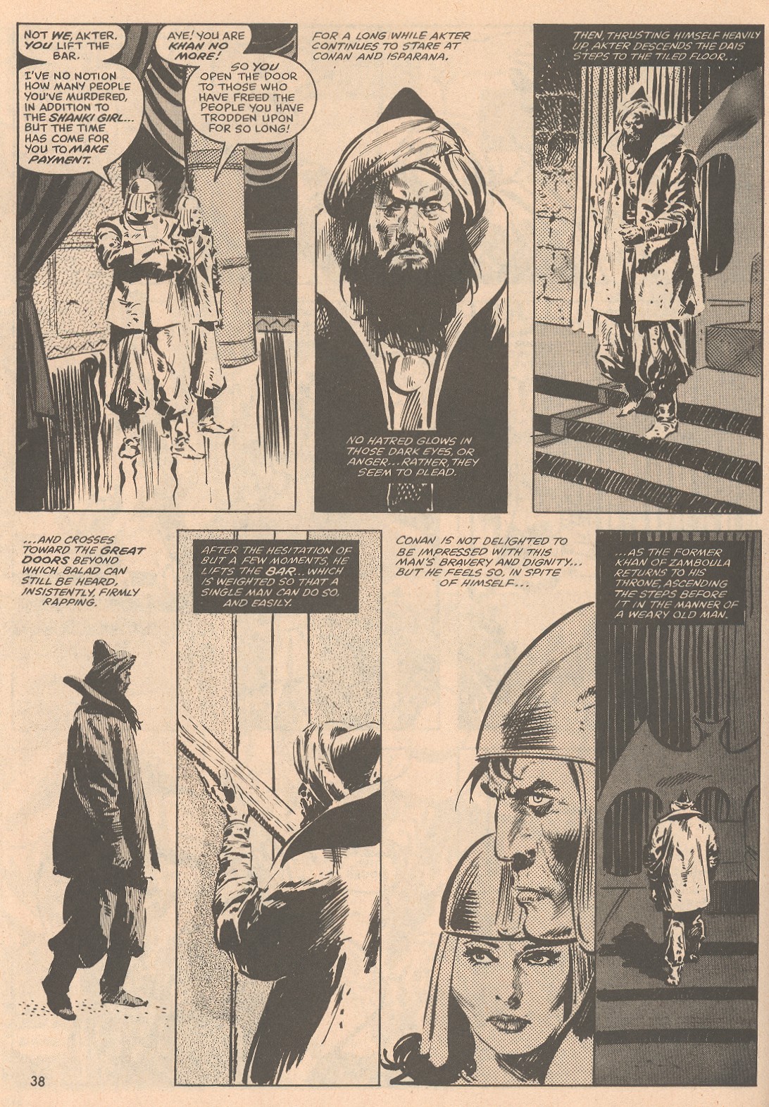 Read online The Savage Sword Of Conan comic -  Issue #58 - 39