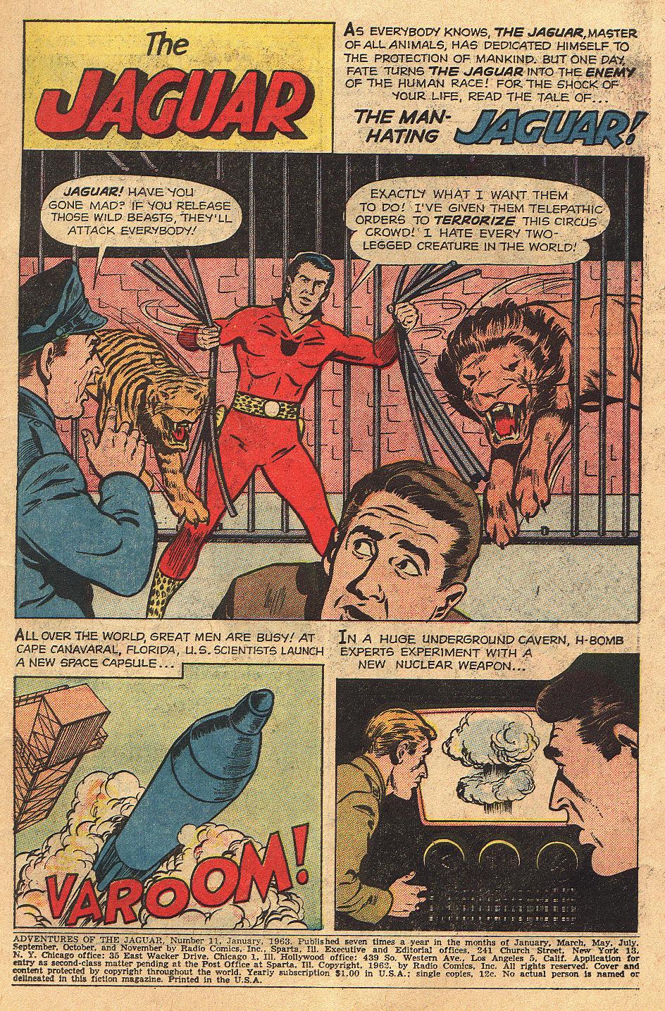 Read online Adventures of the Jaguar comic -  Issue #11 - 3