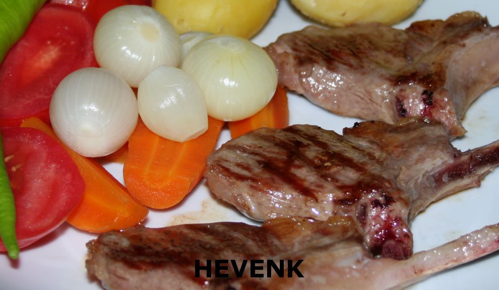 1 kilo kuzu pirzola ızgara tarifi, garnitürlü HEVENK YEMEK TARİFLERİ