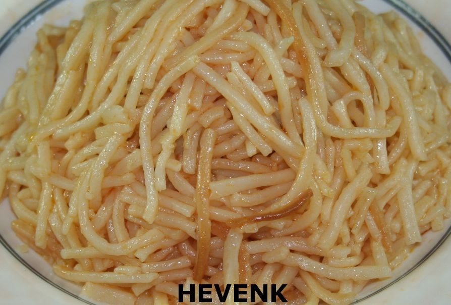 tereyağlı sade erişte pilavı HEVENK YEMEK TARİFLERİ