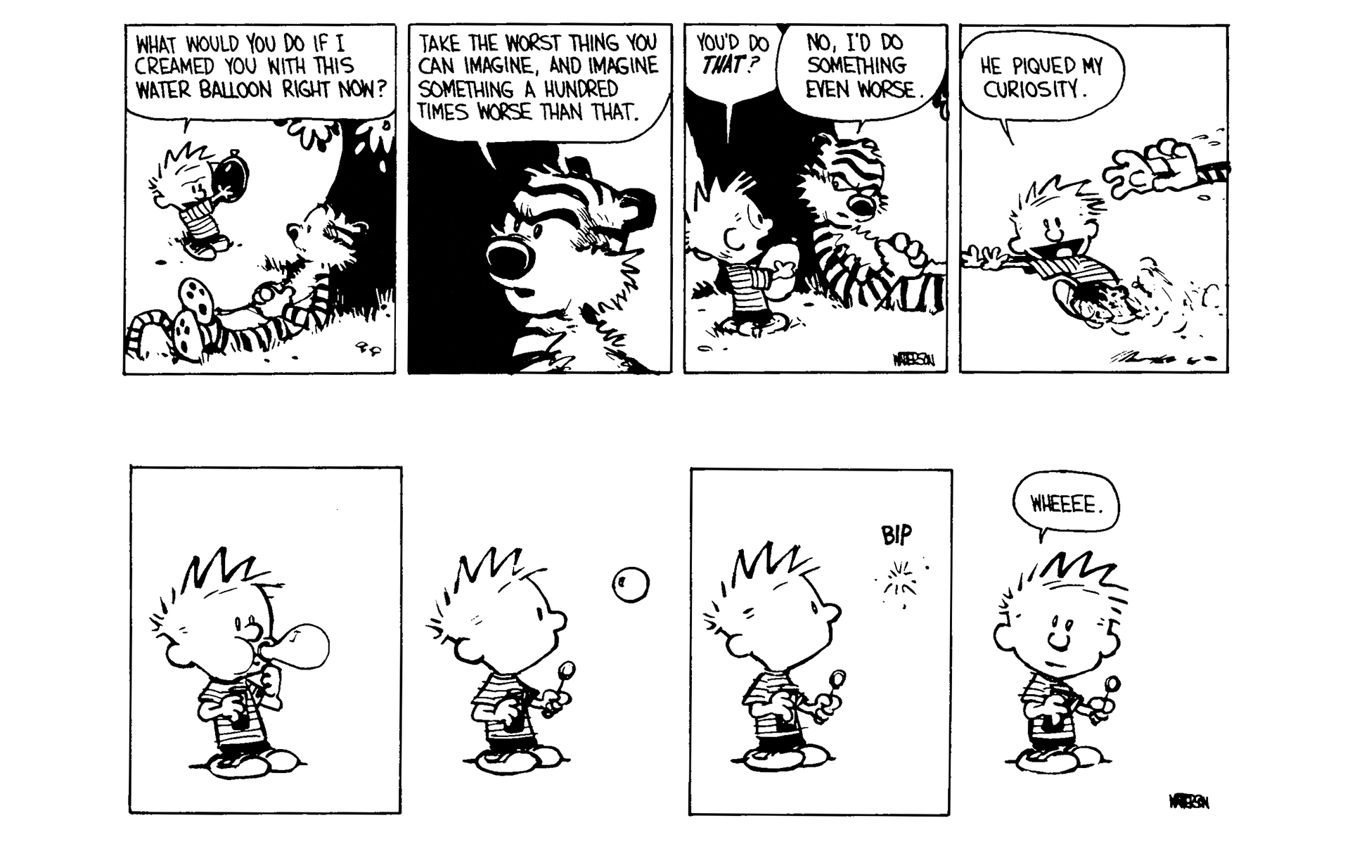 Read online Calvin and Hobbes comic -  Issue #4 - 99