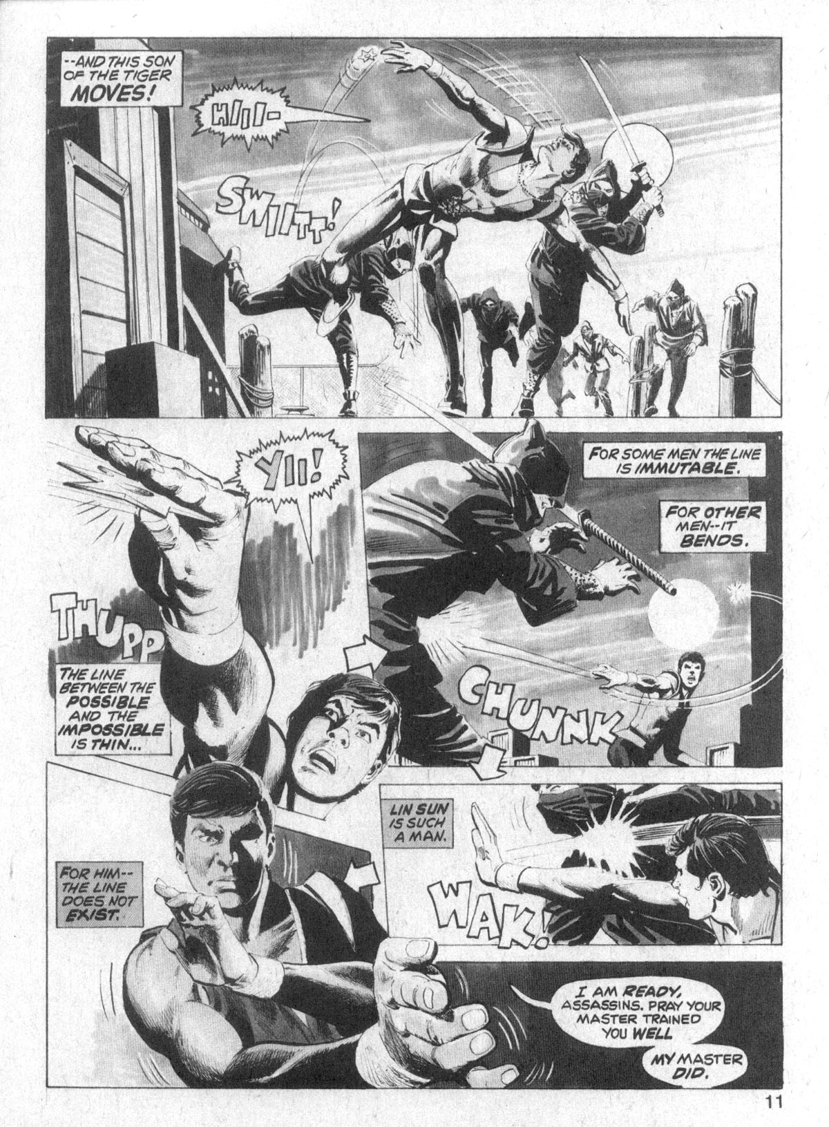 Read online The Deadly Hands of Kung Fu comic -  Issue #3 - 9