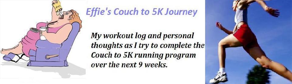 Effie's Couch to 5k Journey