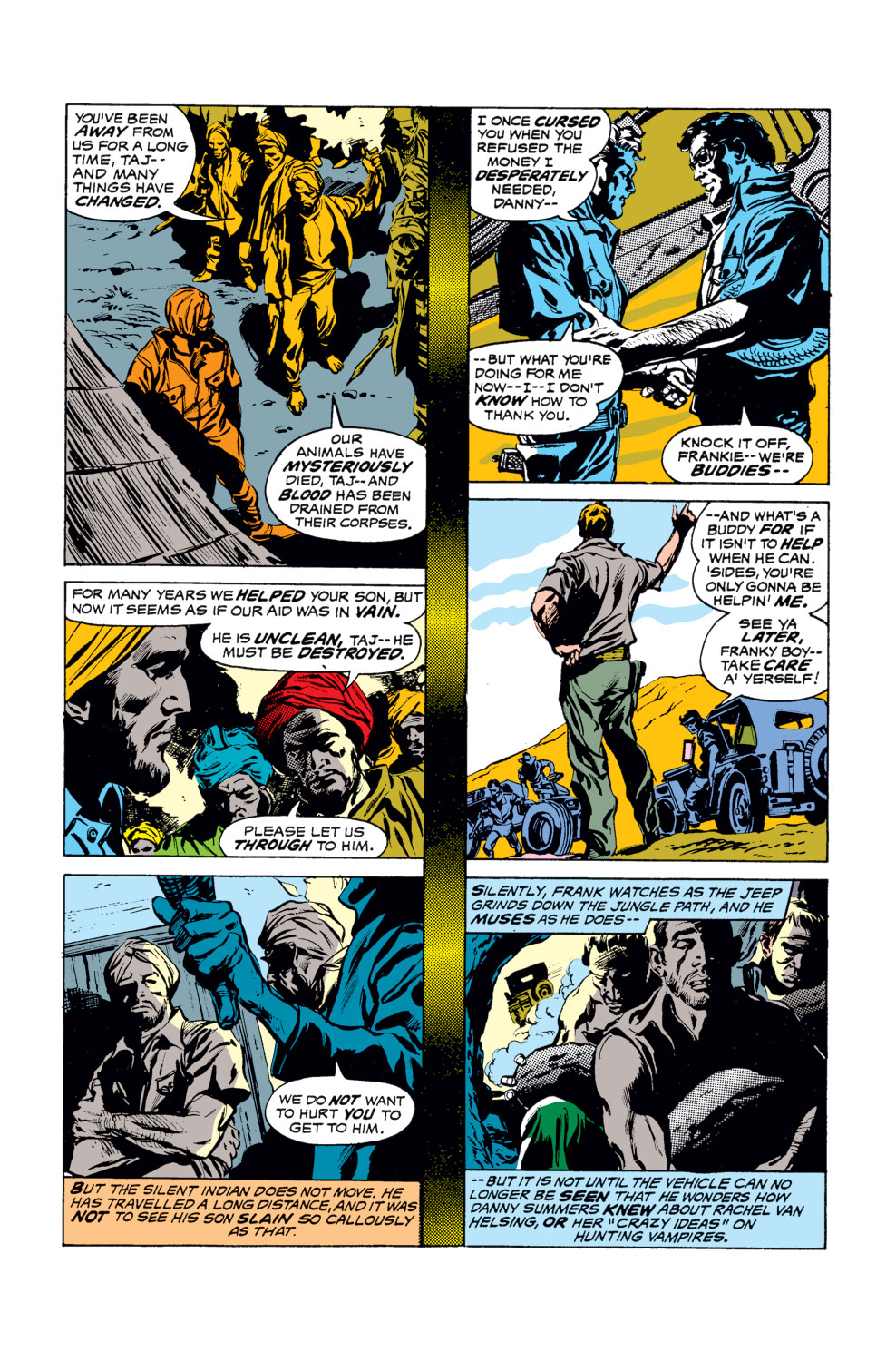 Read online Tomb of Dracula (1972) comic -  Issue #31 - 8