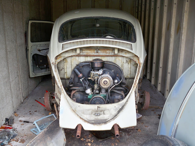 1965 VW Beetle Restoration: June 2009
