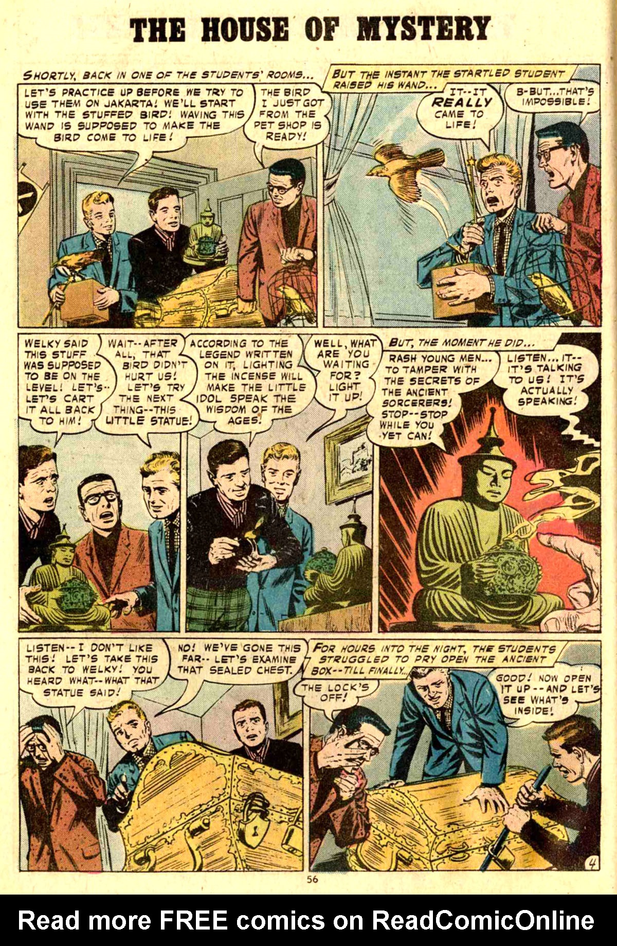 Read online House of Mystery (1951) comic -  Issue #226 - 56