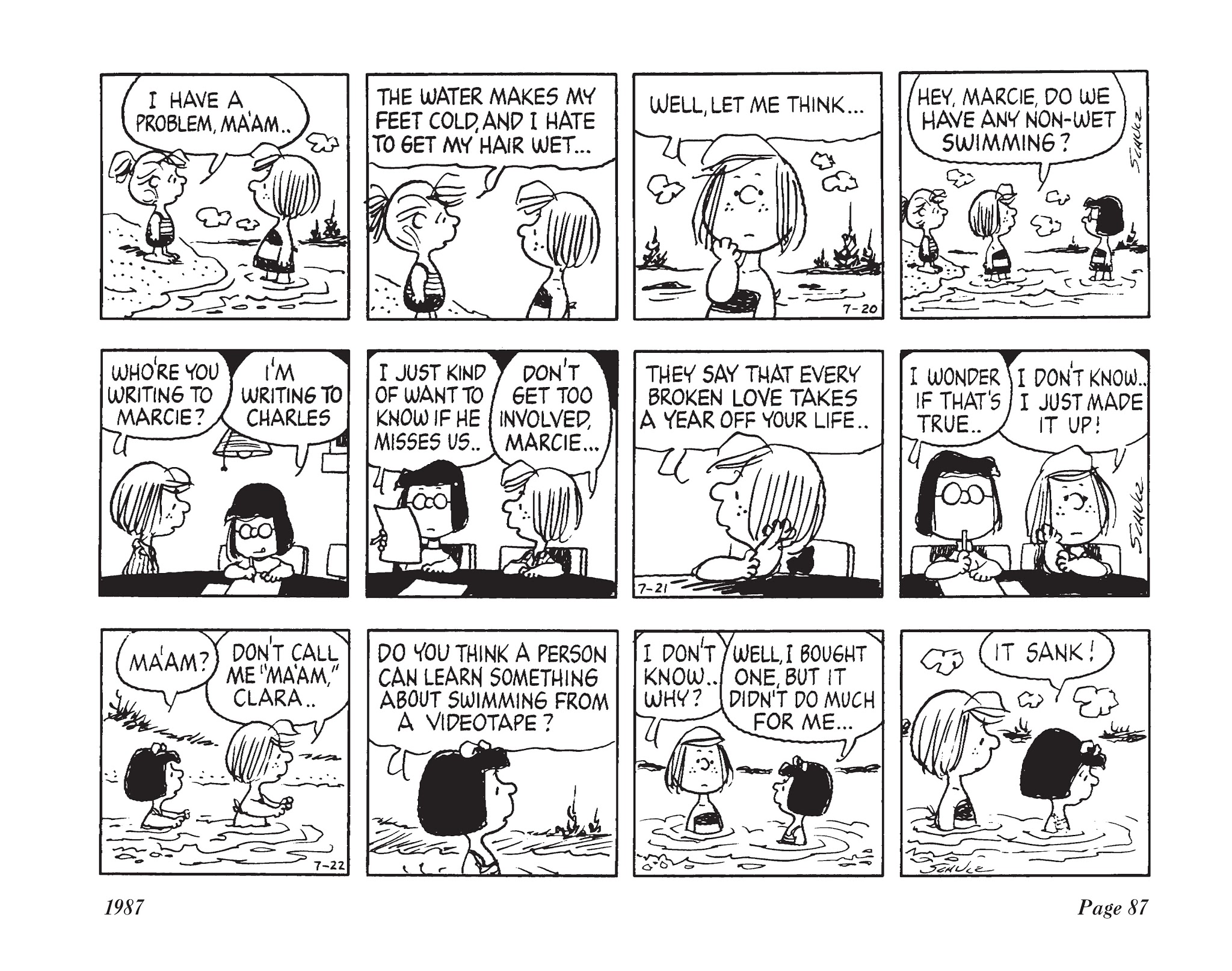 Read online The Complete Peanuts comic -  Issue # TPB 19 - 102