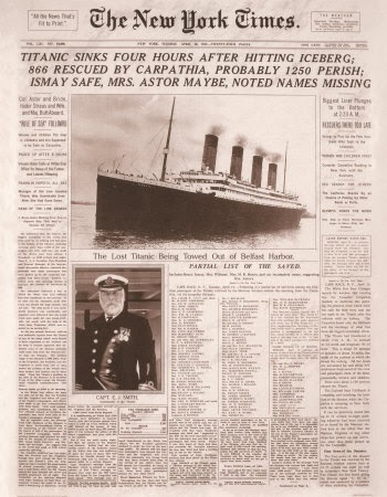 The Sci-Fi Gene: Not Drowning But Waving [Titanic II Week]