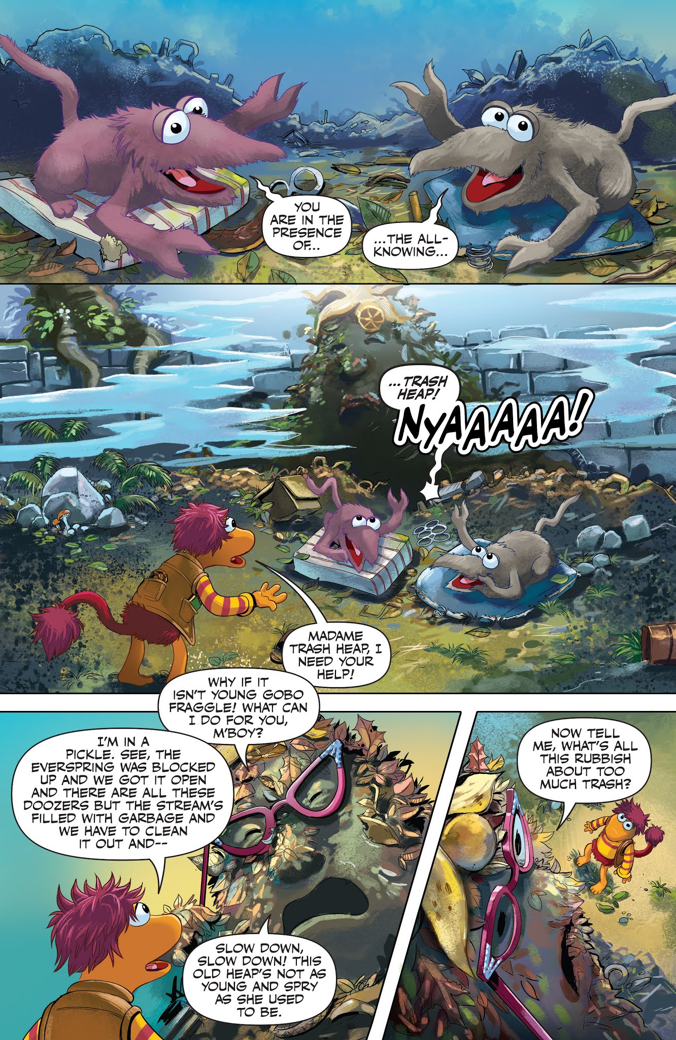 Read online Jim Henson's Fraggle Rock: Journey to the Everspring comic -  Issue #4 - 13