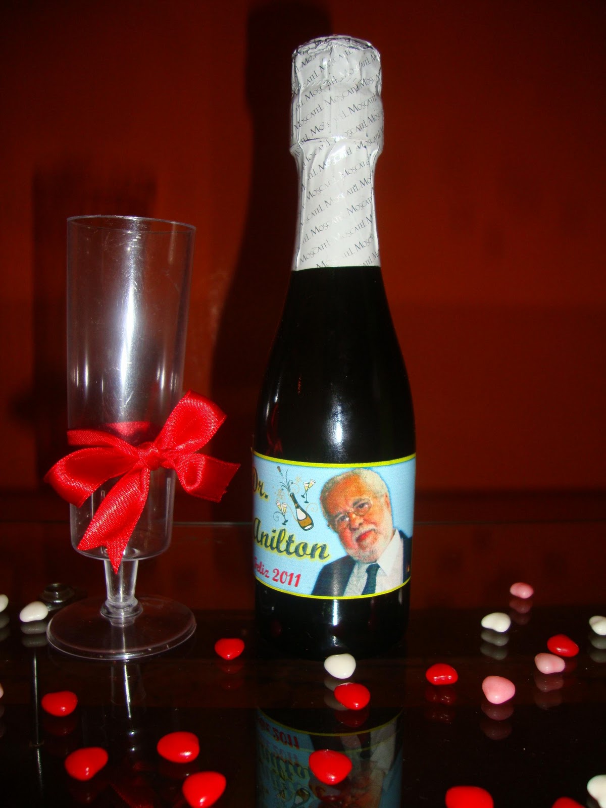 Lembrancinhas personalizadas: Mini bebidas personalizadas