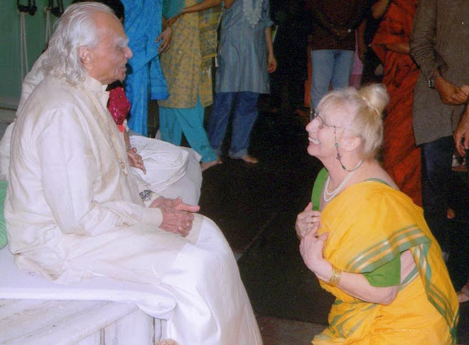 Denise and Mr. Iyengar, Pune India, 2009