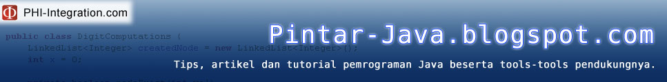 Pintar Java - Blog Programming Java