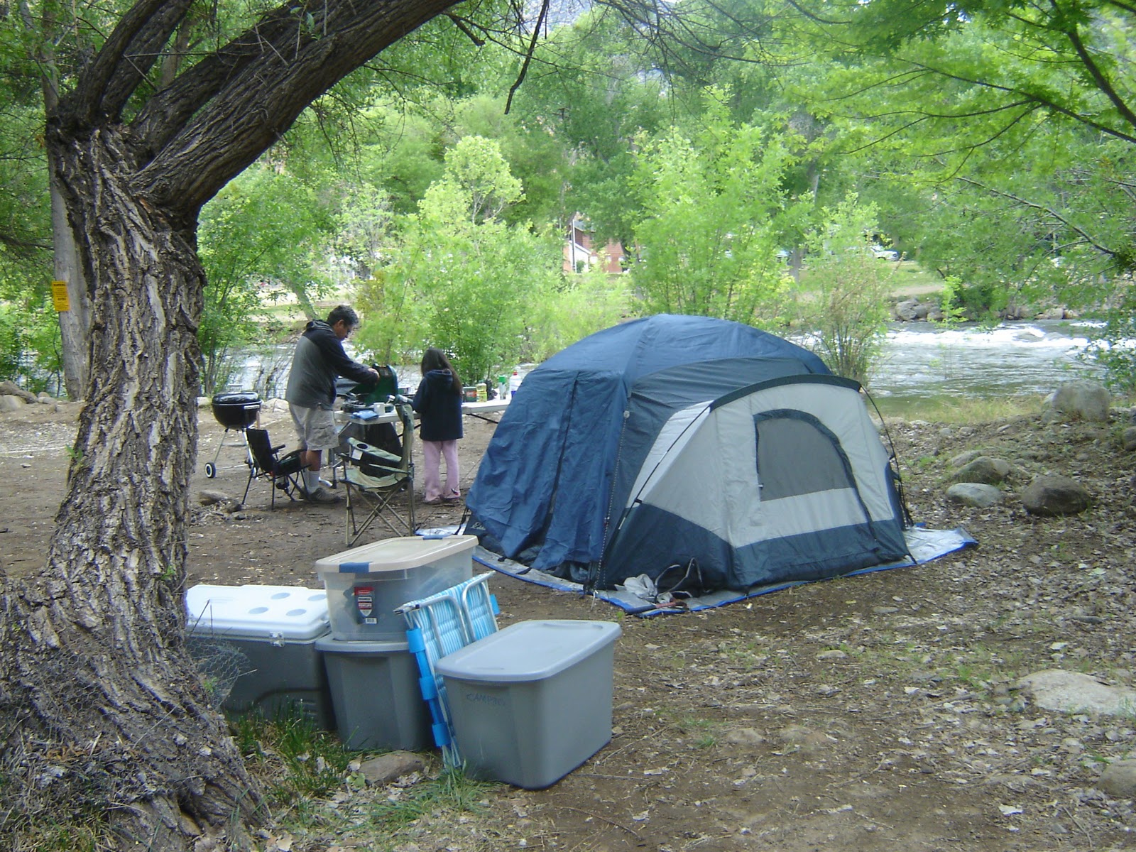 Life and Times: Camping! - Kern River - June 2010