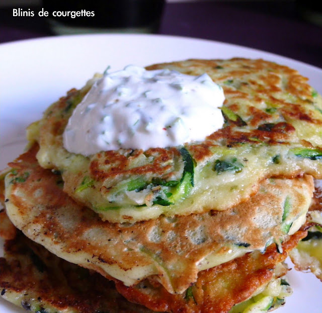 BLINIS DE COURGETTES