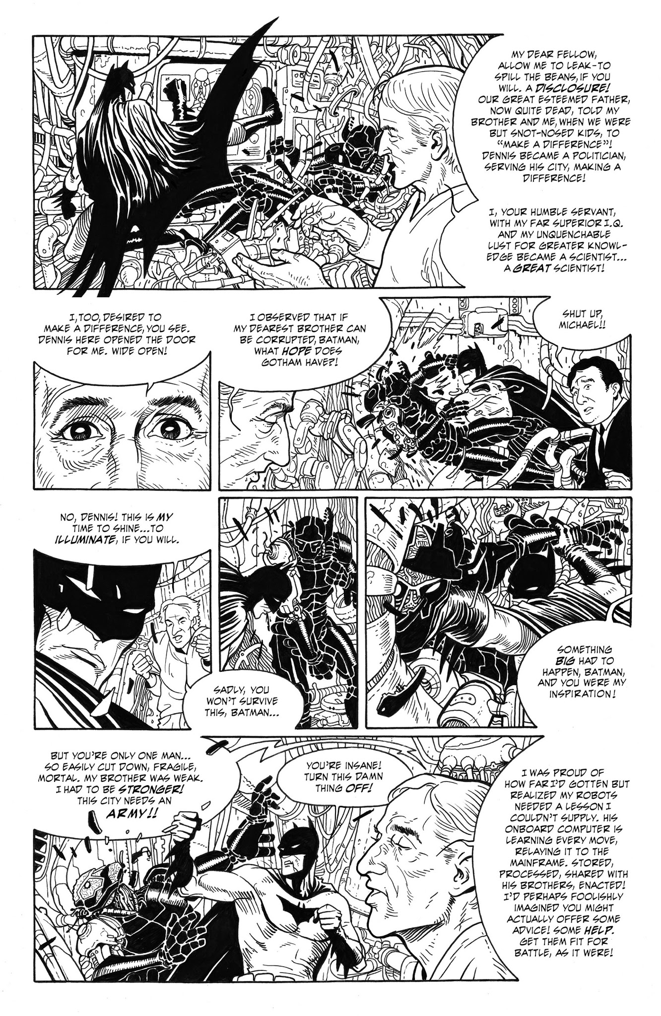 Read online Batman Black and White (2013) comic -  Issue #6 - 27