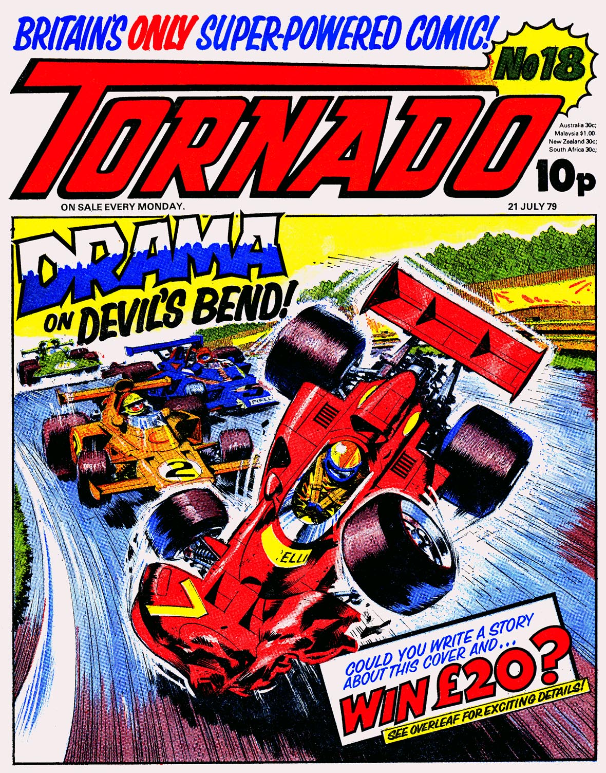 Read online Tornado comic -  Issue #18 - 1