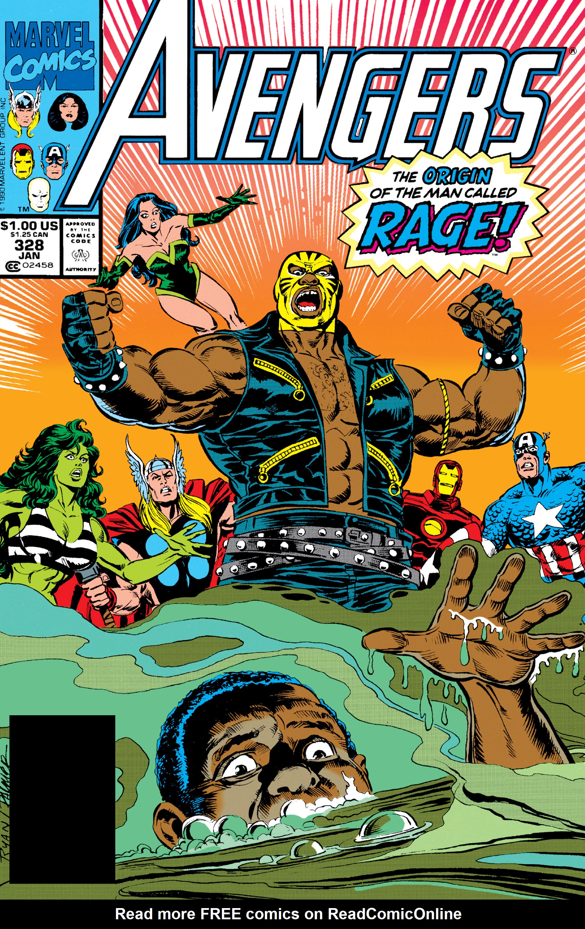 Read online The Avengers (1963) comic -  Issue #328 - 1