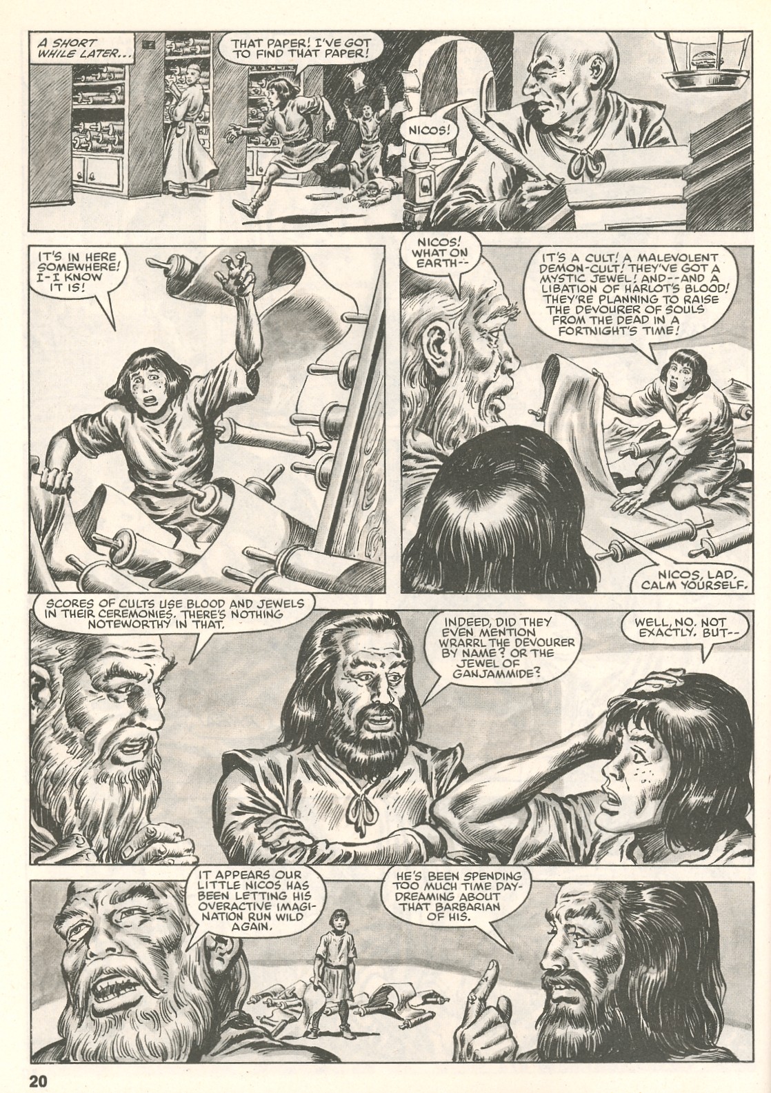 Read online The Savage Sword Of Conan comic -  Issue #109 - 22