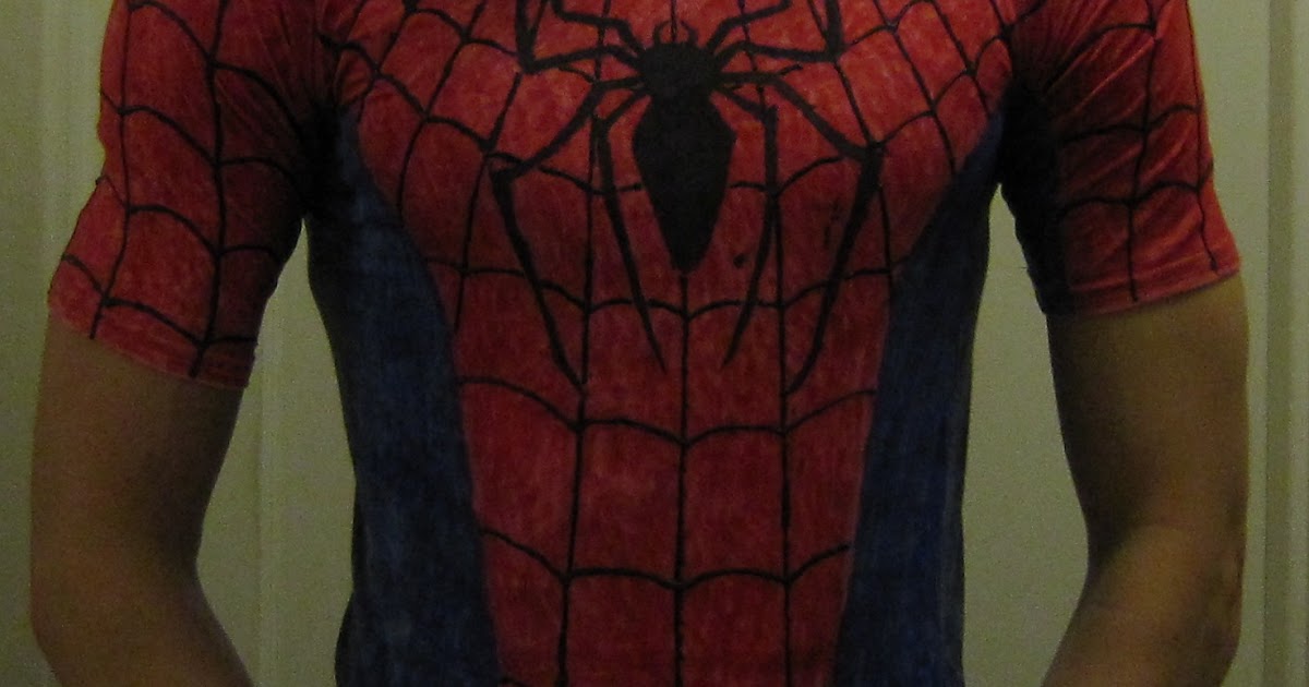 Chuck Does Art: DIY (do it yourself) Costume: Spider-Man