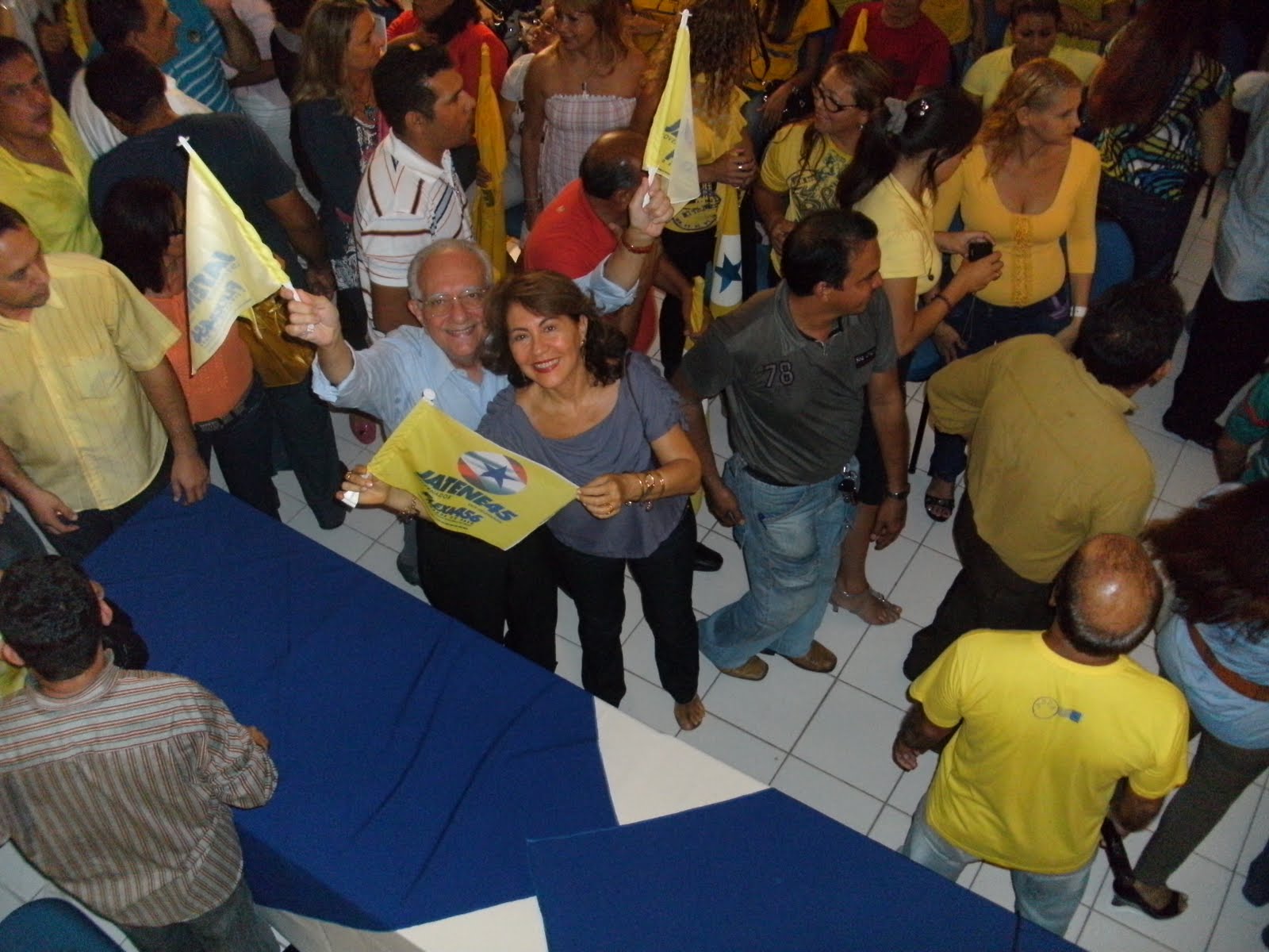 Italo Mácola Multidão recepciona Simão Jatene