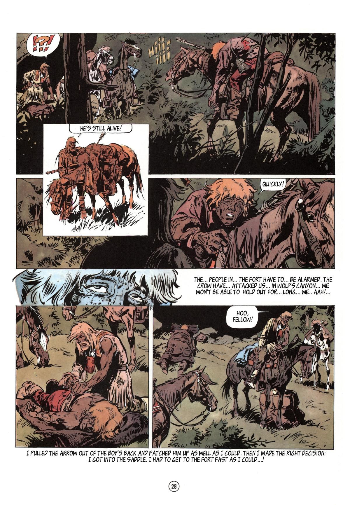 Read online Buddy Longway comic -  Issue #4 - 28