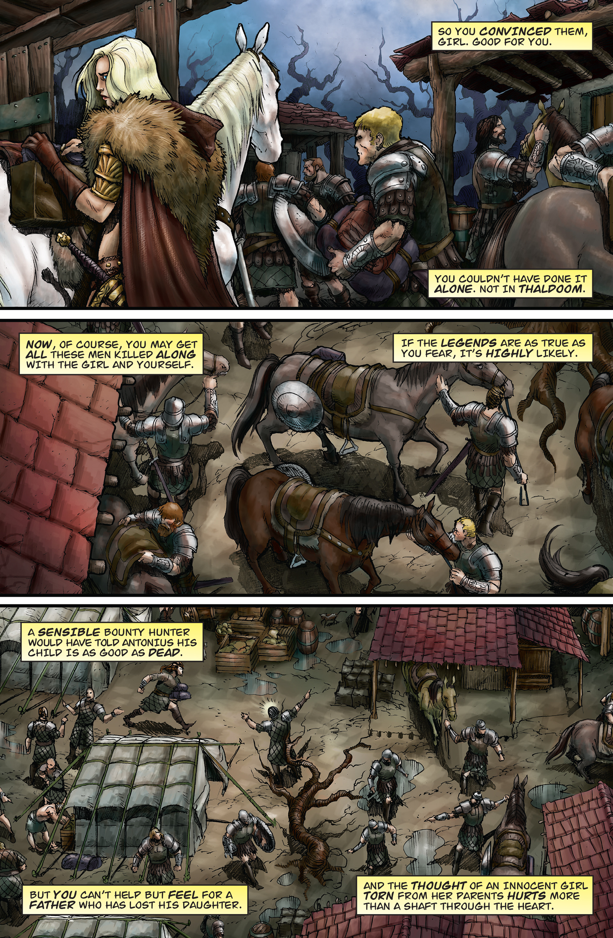 Read online Arhian: Head Huntress comic -  Issue #2 - 7