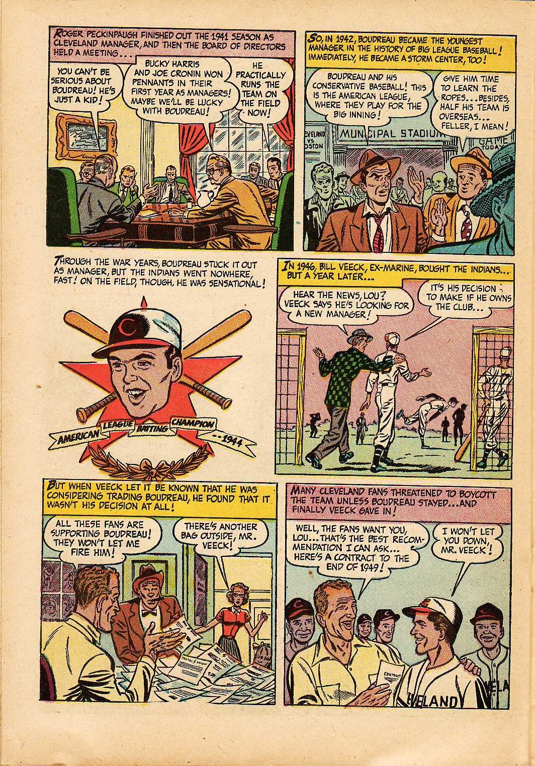 Read online Babe Ruth Sports Comics comic -  Issue #2 - 31