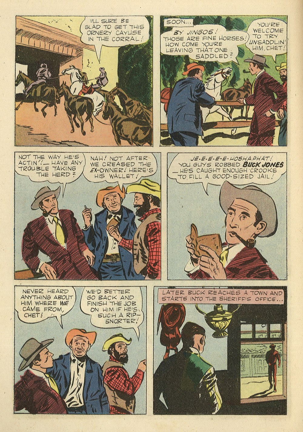 Read online Four Color Comics comic -  Issue #850 - 6