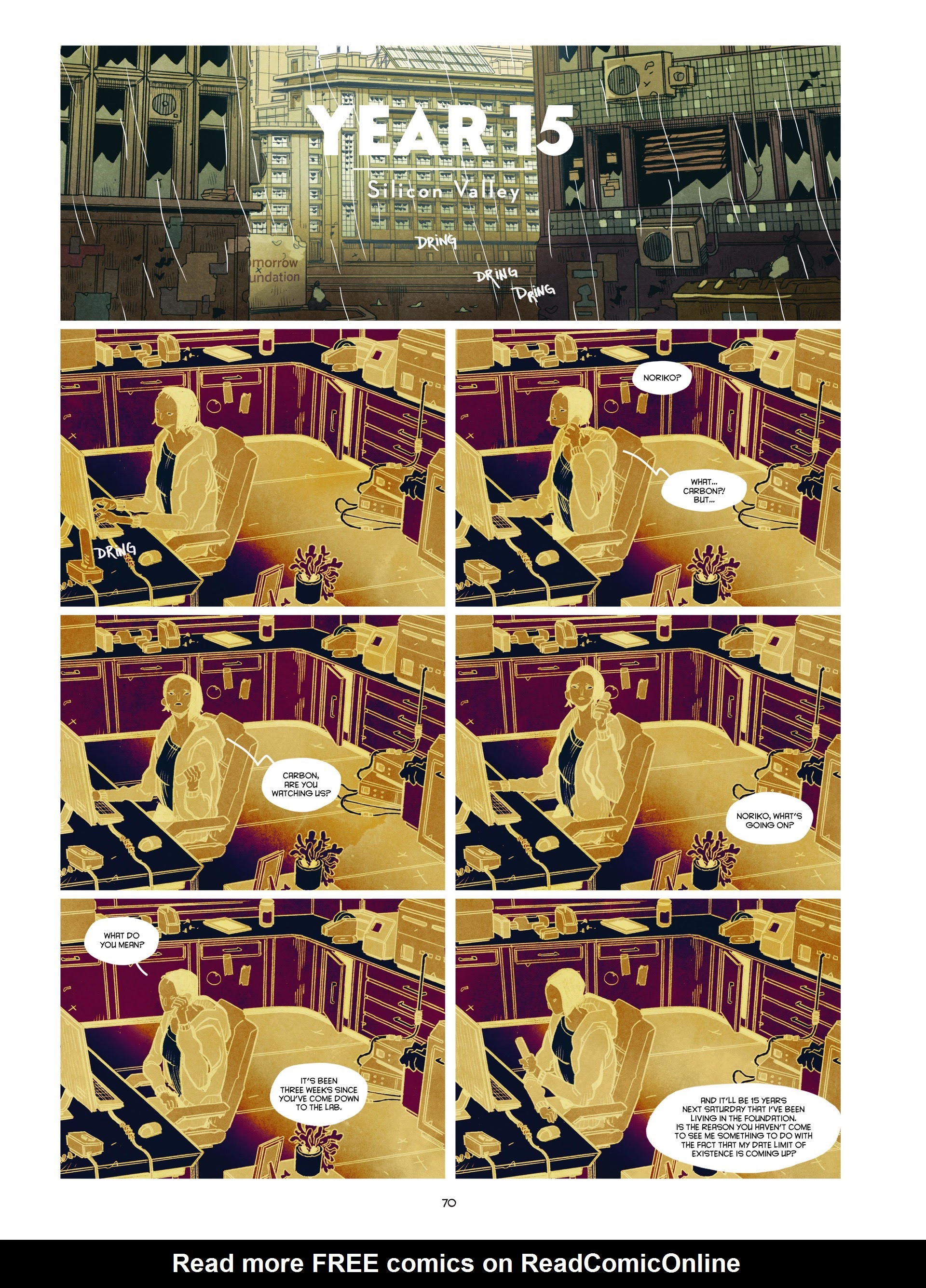 Read online Carbon & Silicon (2020) comic -  Issue # TPB (Part 1) - 69