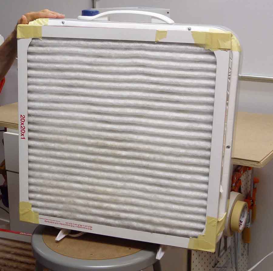 Scroll Saw Bowls How to Make a Box Fan Dust Collector