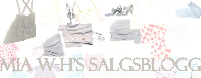 Mia W-H's salgsblogg