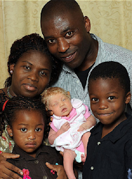 Nigerian couple give birth to white baby in Britain