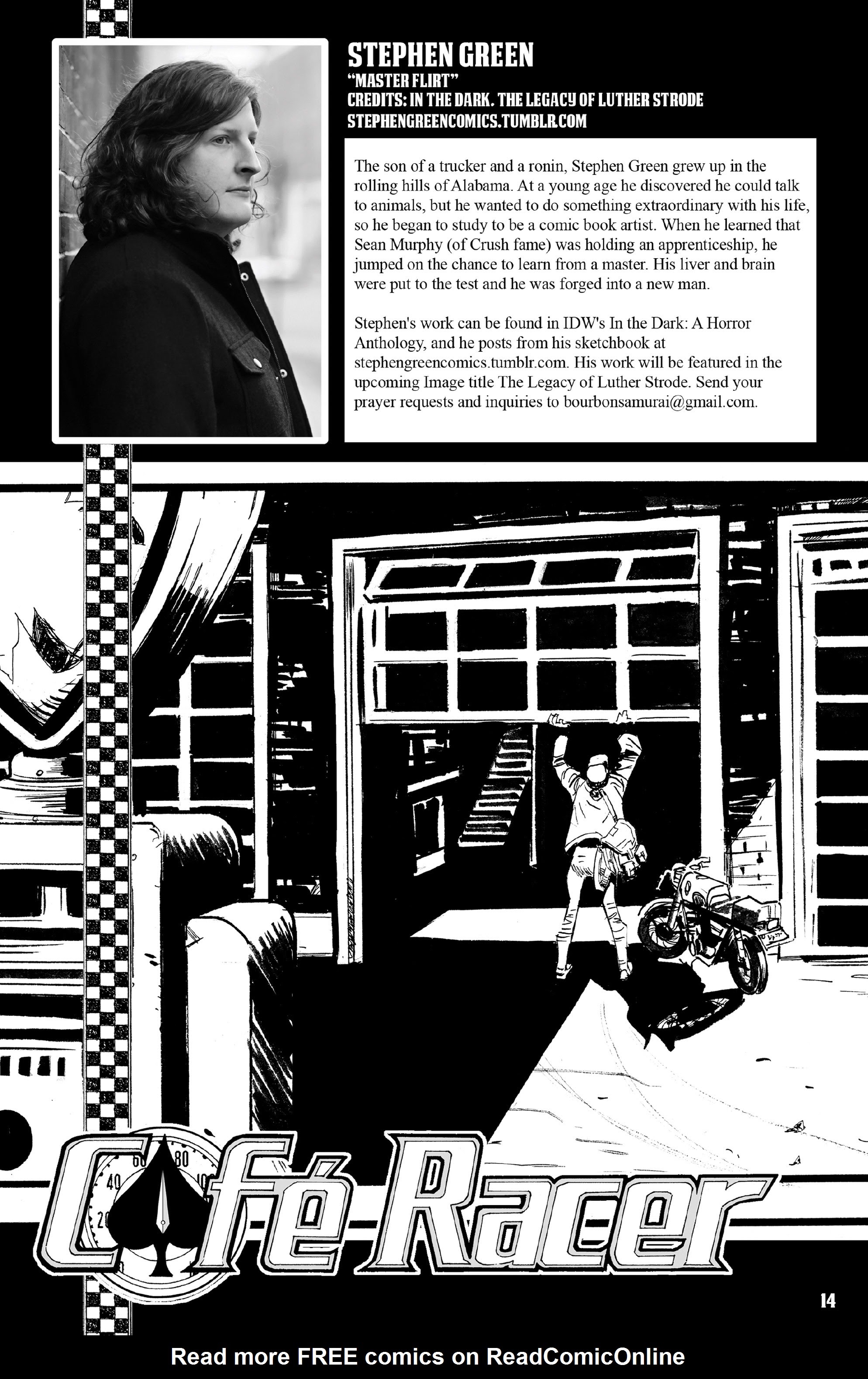 Read online Cafe Racer comic -  Issue # TPB - 17