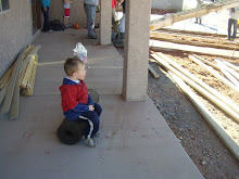 pouring the driveway