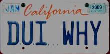 Dr. Lee's Famous DUI WHY License Plate!
