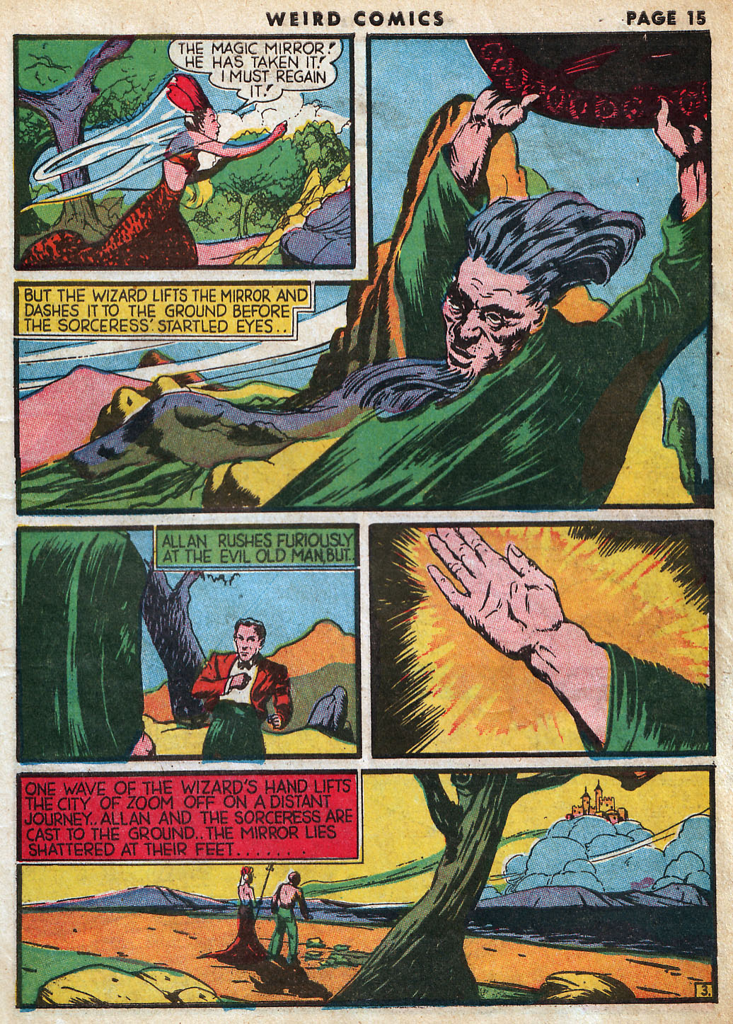 Read online Weird Comics comic -  Issue #3 - 17