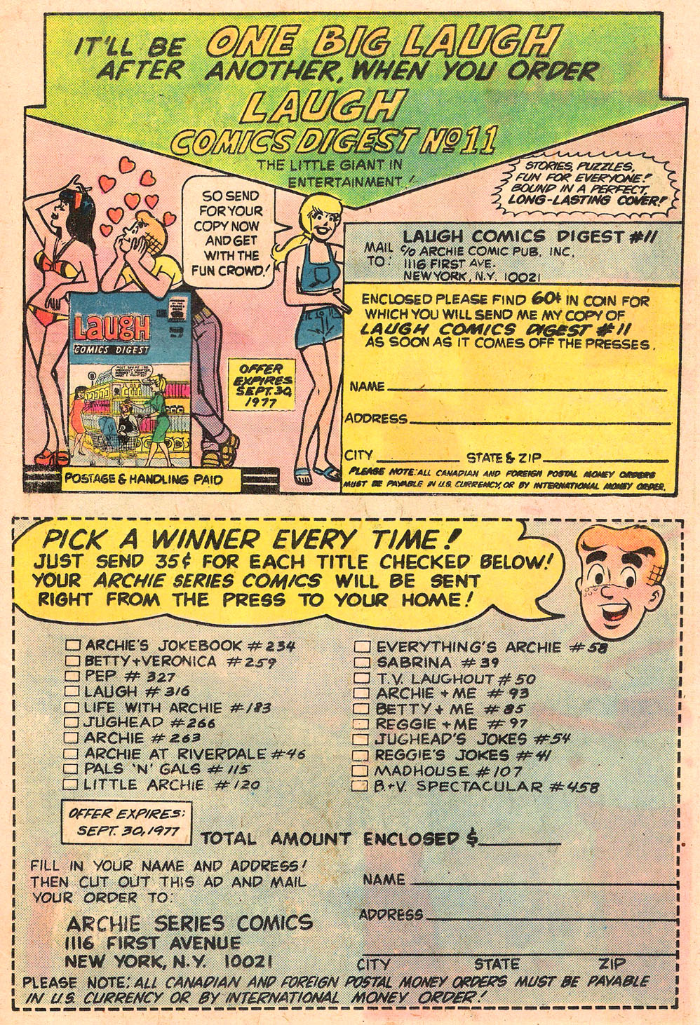 Read online Archie's Girls Betty and Veronica comic -  Issue #258 - 19
