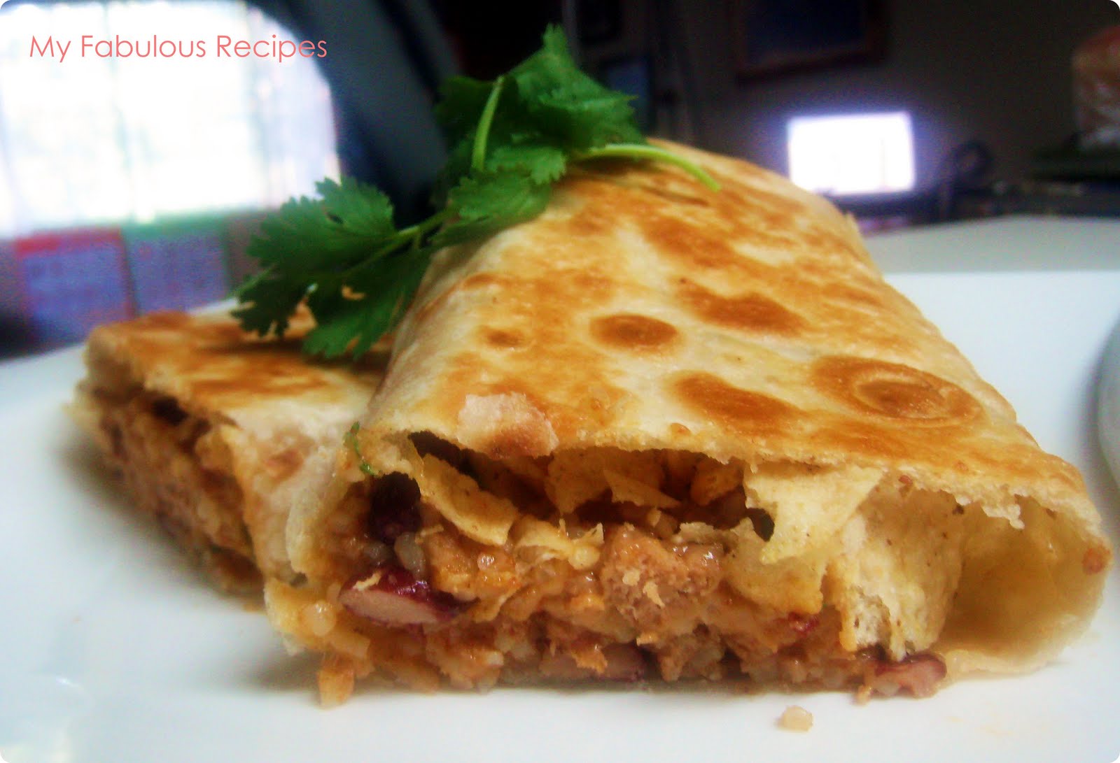 Backup: Crispy Chicken and Rice Burrito