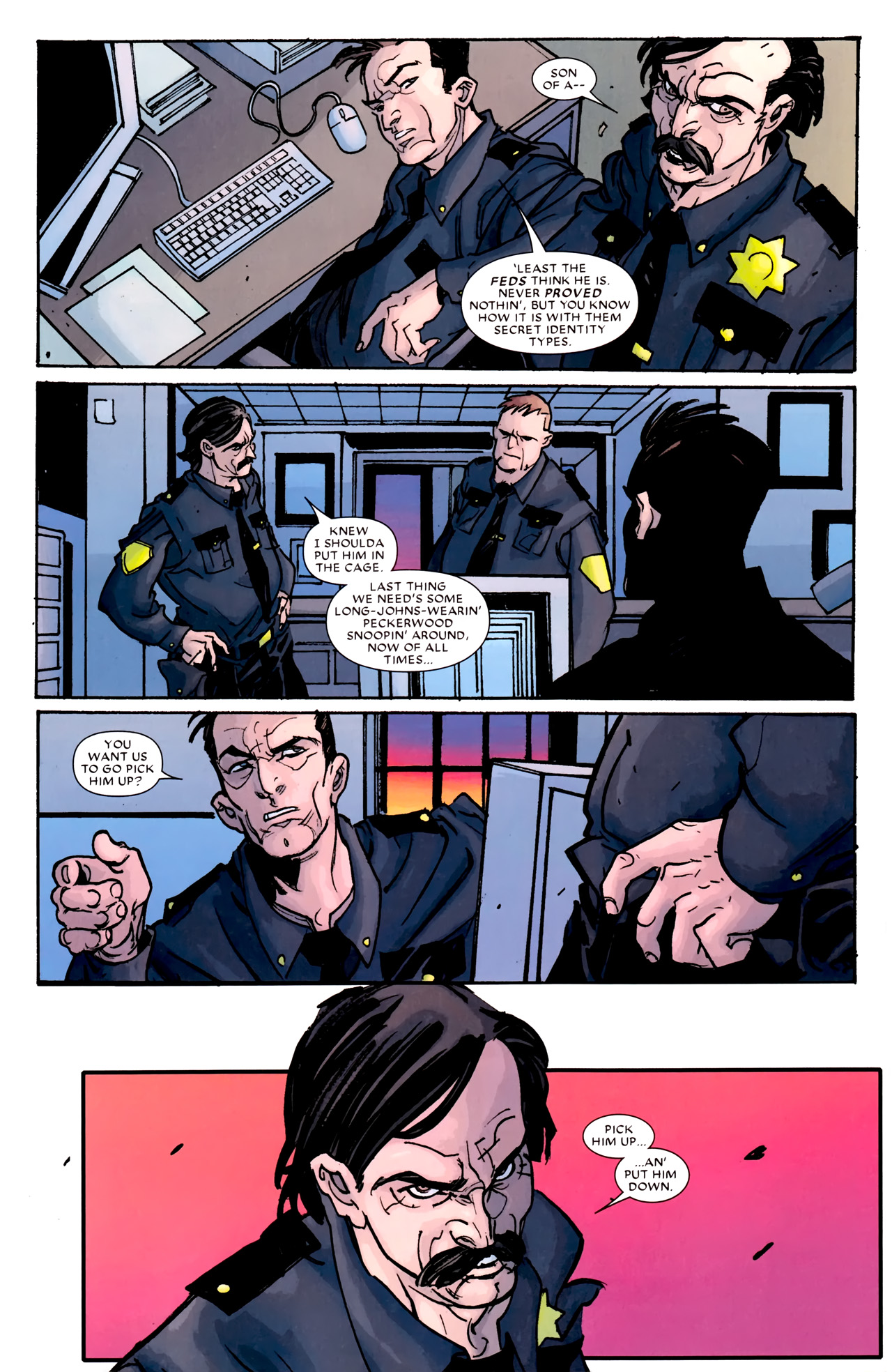Read online Daredevil: Reborn comic -  Issue #1 - 17