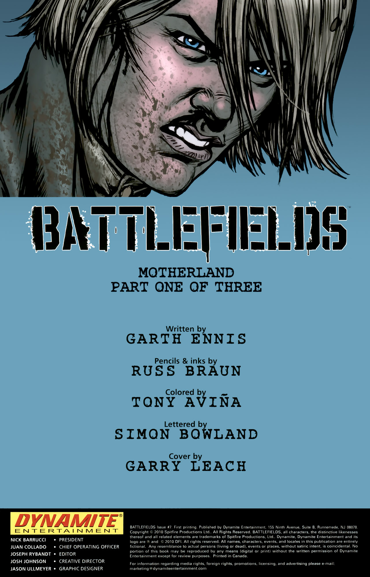 Read online Battlefields (2010) comic -  Issue #7 - 2