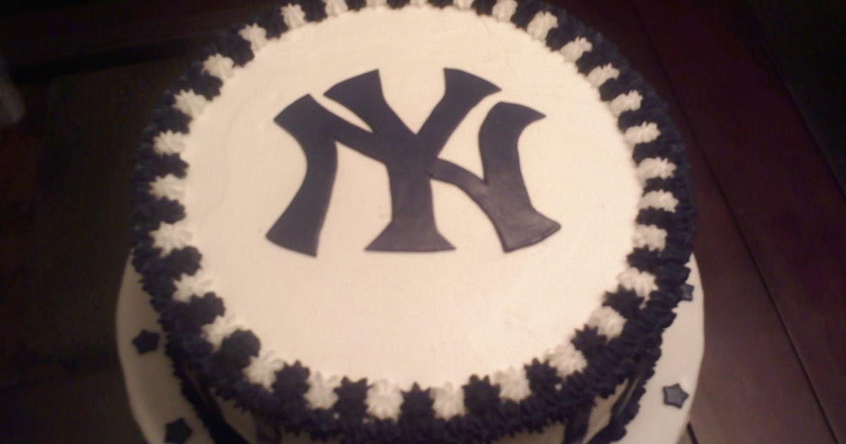 New York Yankees birthday cake  Baseball birthday cakes, Yankees