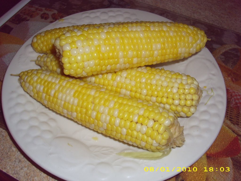 Au bedon rond: Épis de maïs cuisson rapide