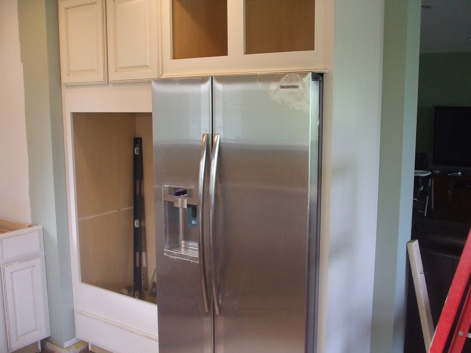 Remodel Madness Built In Fridge