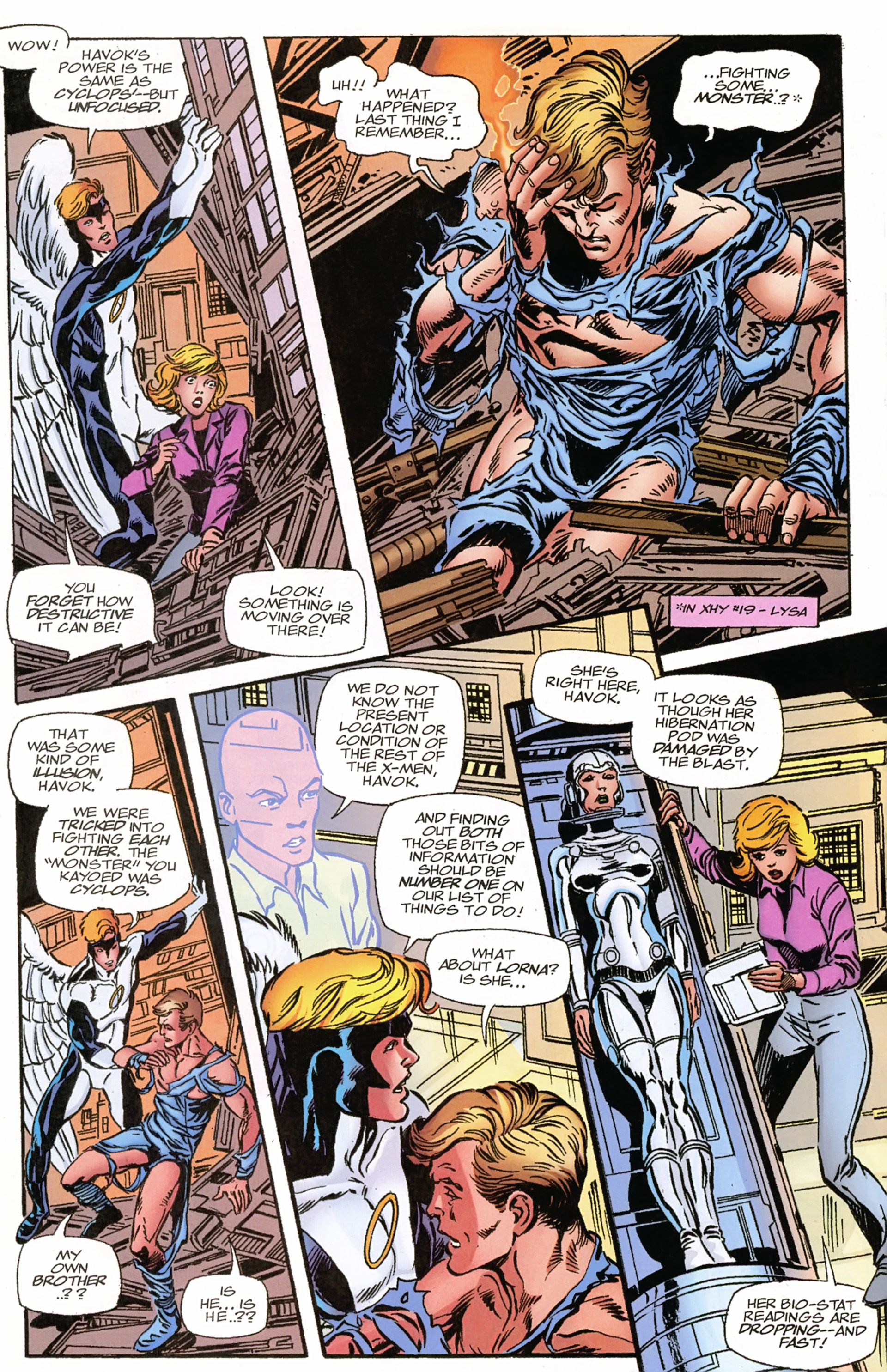 Read online X-Men: Hidden Years comic -  Issue #21 - 14